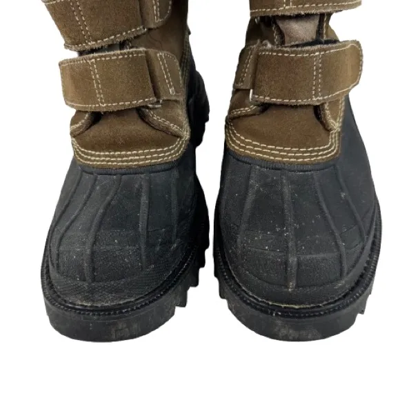 L.L. Bean Tan and Black Snow Boots - Image 4