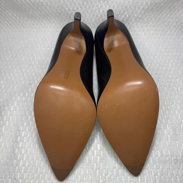 Coach G2879 Black Leather Pumps Heel Women's Size 10B elegant formal old money - Image 3