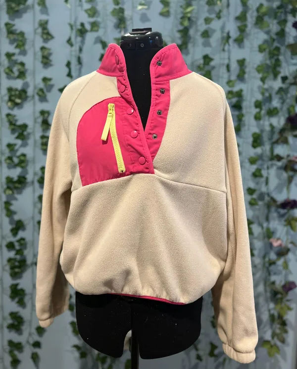 Hippie Rose color block sweatshirt - Image 2