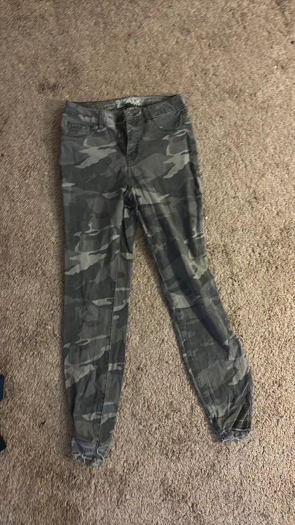 Army printed pants Green - Image 2