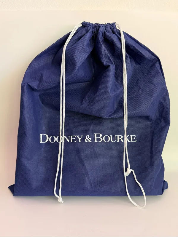 Dooney and Bourke Pebble Grain Crossbody Bag 2010s Midnight Blue Leather R264 - Image 16