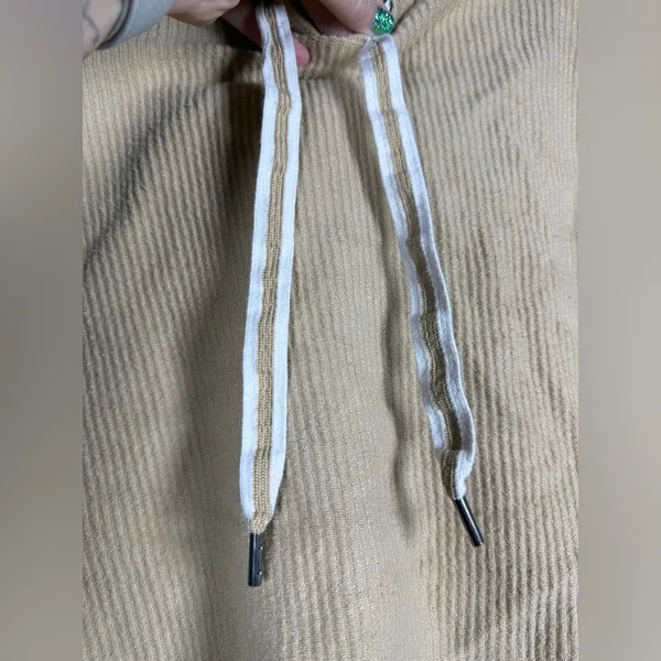 Aerie Sandy Ribbed Cropped Hoodie - Image 5