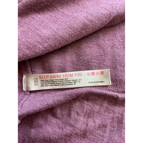 Free People Beach Womens XS Duster Cardigan Heathered Mauve Open Front Longline - Image 7