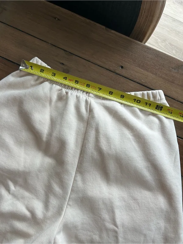 Nuuds Classic Sweatpant Jogger Bone Ivory Cotton S - Image 10