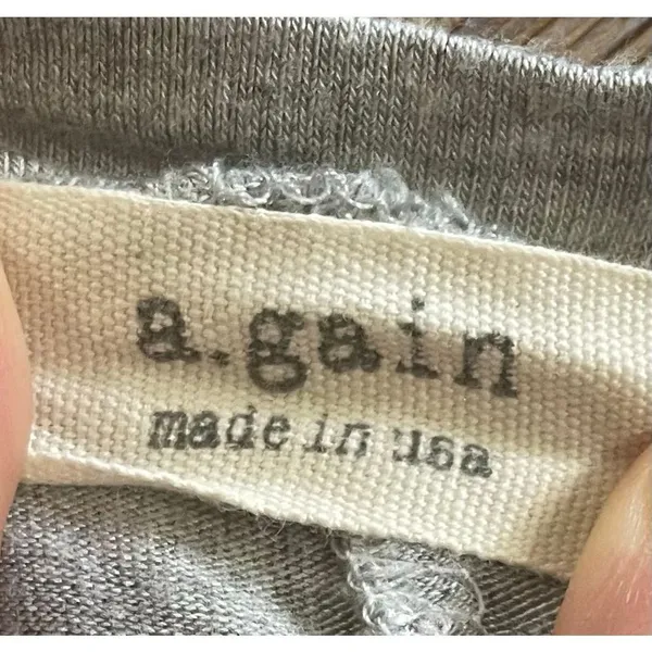 a.gain gray relaxed fit shirt size medium‎ - Image 2
