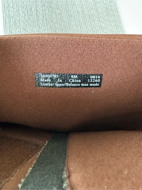 Clark’s Cognac Brown Leather Gold Buckle Tall Riding Boots Size 8 - Image 7