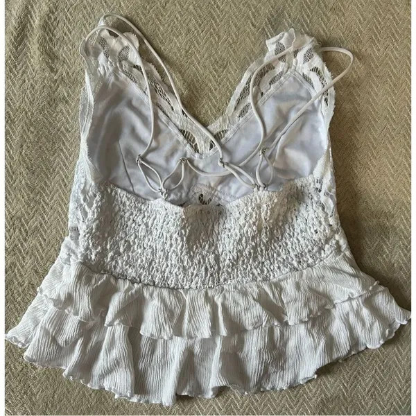 Cute White Ami shirt size Large White - Image 2