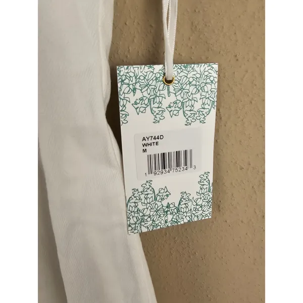 NWT Hyacinth House‎ Tuckernuck Womens White Sleeveless Dress Medium - Image 6