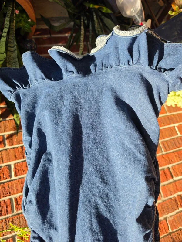 Denim Minidress Large - Image 12