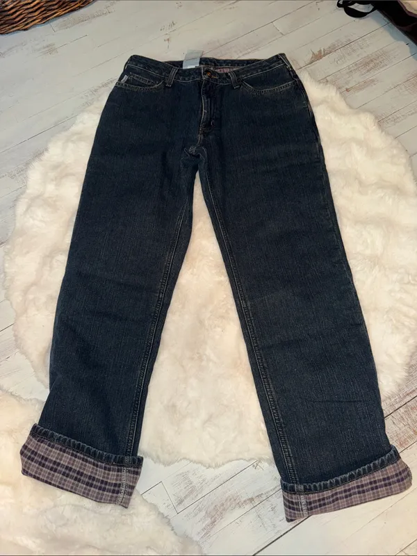 Carhartt Straight-Leg Jeans in Dark Blue Denim - Image 7