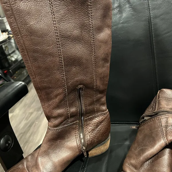 Nine West Brown Heeled Boots - Image 5