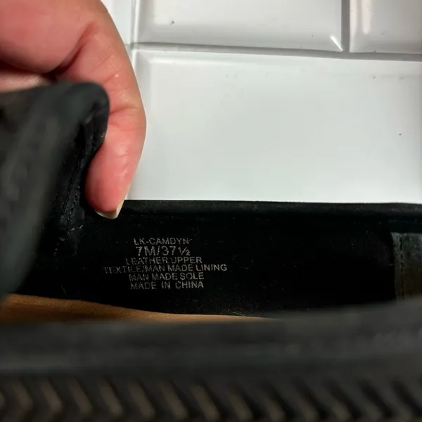 Lucky‎ Brand Black Camdyn Loafer size 7.5 - Image 10