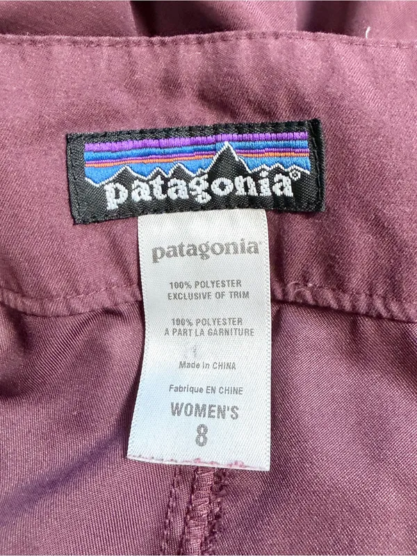 Patagonia Duway Shorts 9” Lightweight in Burgundy 8 - Image 6