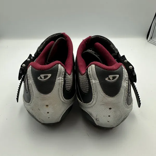 Giro Solara Women's EU‎ 40 US 8.25 Cycling Shoes Road Bike Black Maroon - Image 4