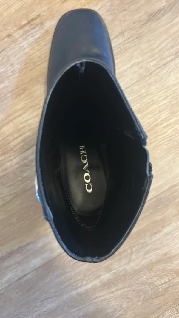 Coach Booties Black Ankle - Image 3