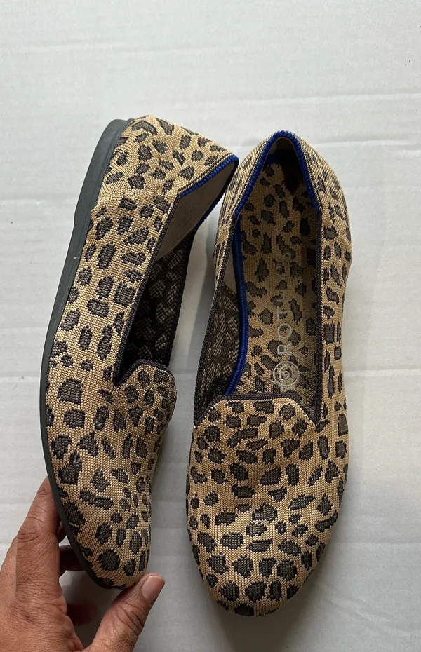 Rothy's Flats Leopard Print The Point 8.5 - Image 6