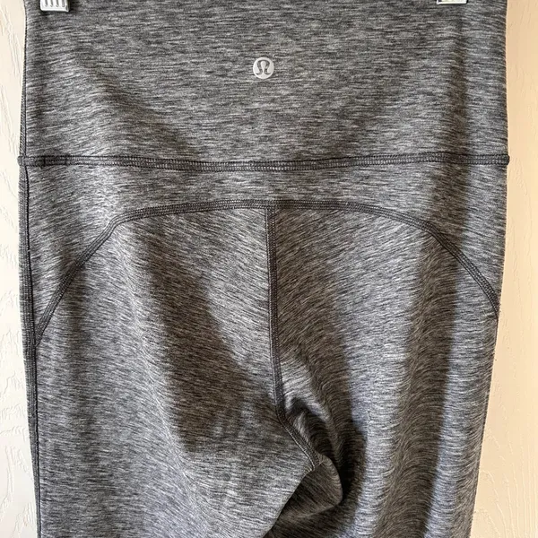 Lululemon‎ Groove Flared Pant 32” in Heathered Black Size 4 - Image 11