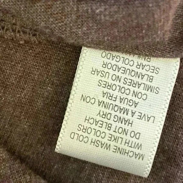 🆕Artisan Plus-size Basic 3/4 Sleeve Brown Knit Top 3X🆕 - Image 6