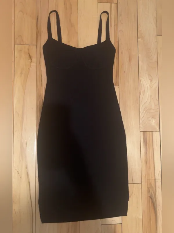 Revolve SNDYS BLACK MINI DRESS - Image 2
