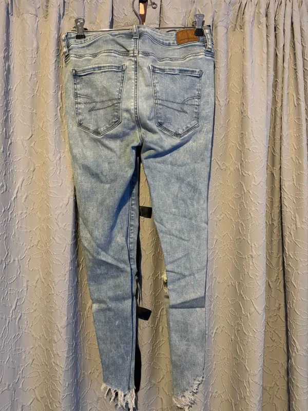 American Eagle High Rise Crop Jeggings - Image 2