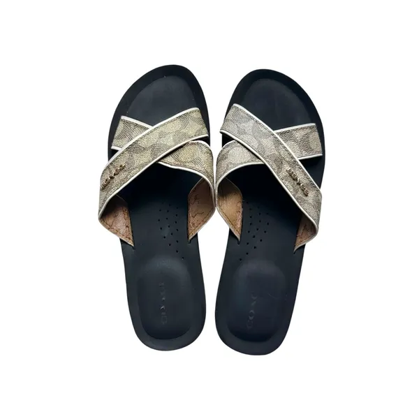  🔃Coach Signature Flip Flop Sandal Flat - Image 6