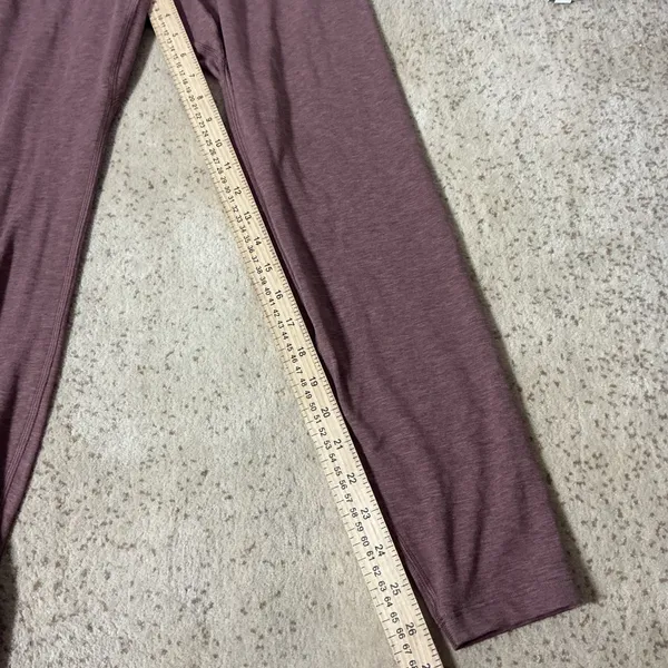 REI Co-op Base Layer Thermal Leggings Womens Medium Maroon Hiking Tights Base - Image 5