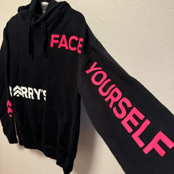 Barry's Face Yourself 2020 Hoodie Black Size M - Image 7
