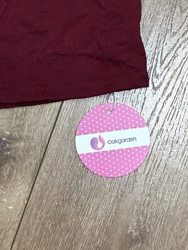 Oakgarden burgundy shirt Red Size XS - Image 2