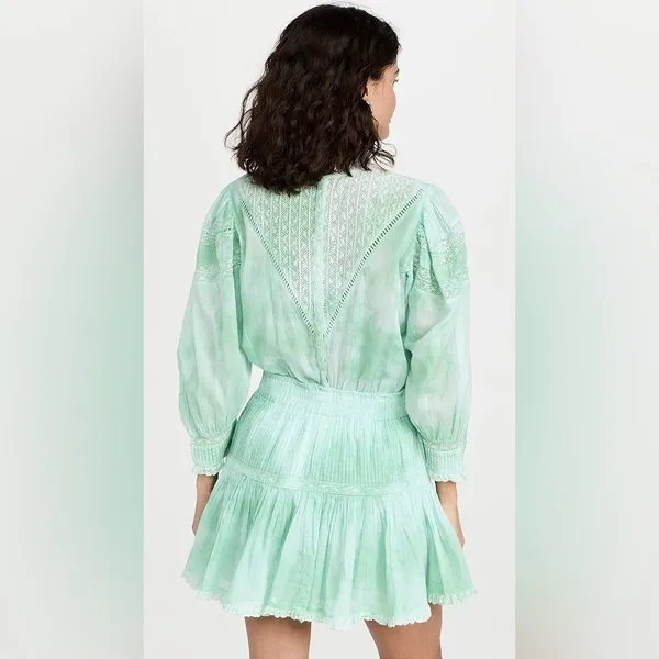 NEW LoveShackFancy Viola Victorian Mini Dress - Image 5