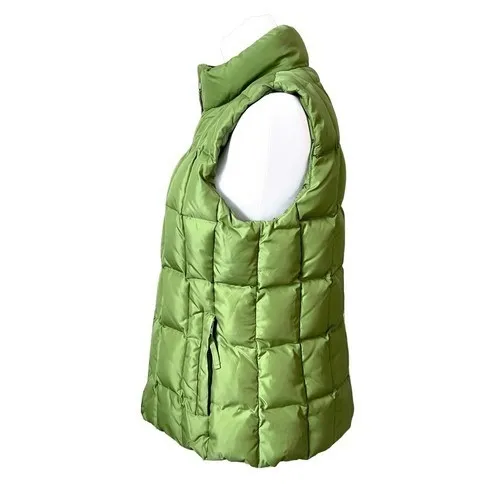 Gap‎ Vintage Down Puffer Zipper Winter Washable Vest Green MEDIUM Outdoor - Image 3