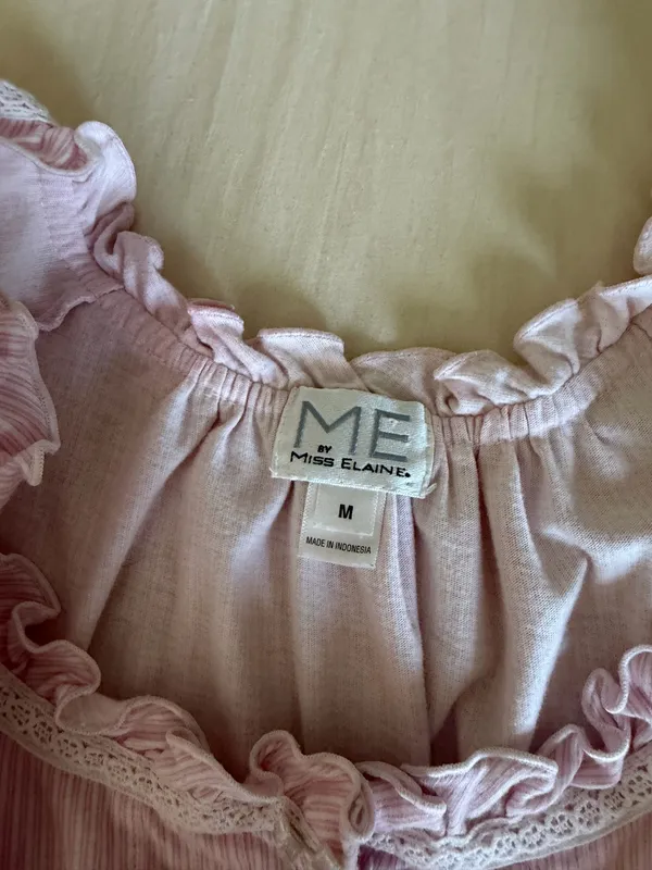 Vintage pink nightgown Size M - Image 4