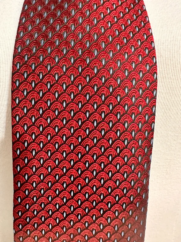 Jos.A.Bank Silk Tie Men's Necktie Executive Collection Red - Image 2