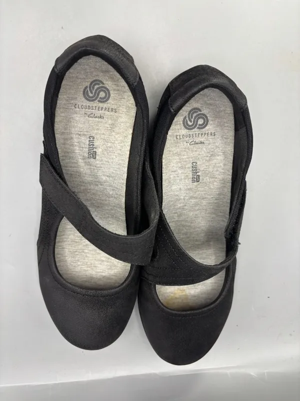 Cloudsteppers by Clarks Sillian Bella Shoes Womens 9.5M Black Walking 61021613 - Image 5
