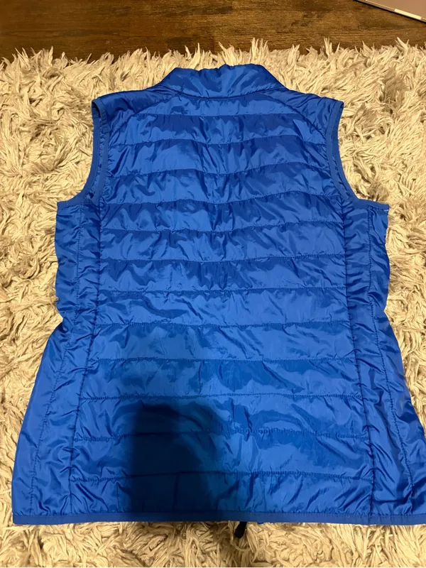 Core 365 Ladies Blue Quilted Puffer Vest Size XS - Image 3