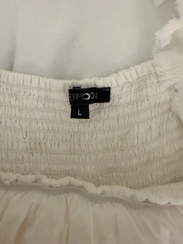 White Dress Size L - Image 3