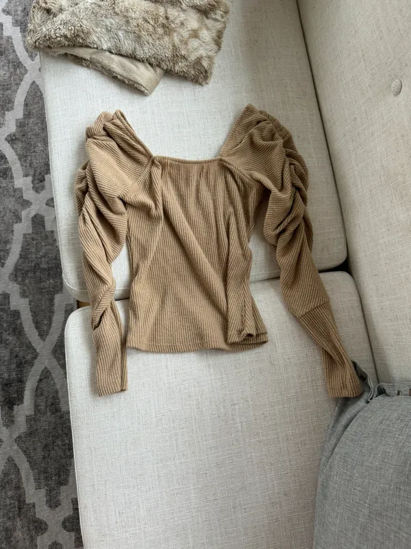 Vintage Havana Tan Long Sleeve - Image 3