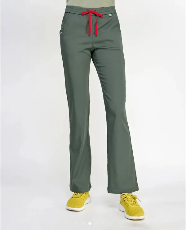 Mediclo TENCEL™ Bali‎ ‎ Flare Scrub Pants - Image 2