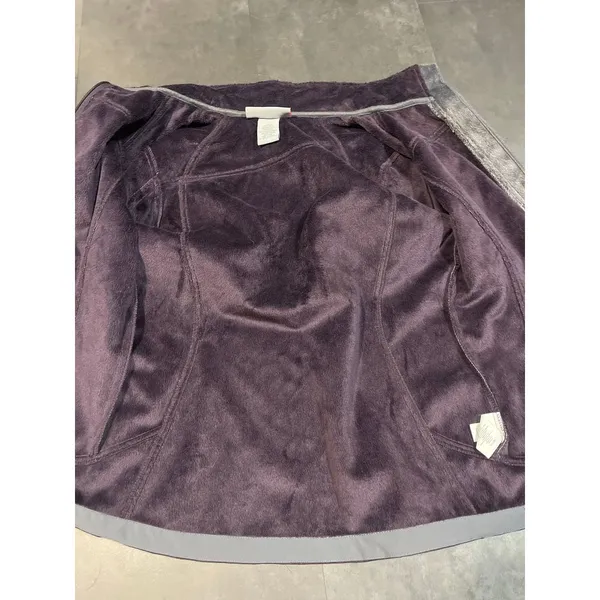 Free Country Purple Fleece Jacket Soft Warm‎ Zip-Up Outdoor Wear - Image 3
