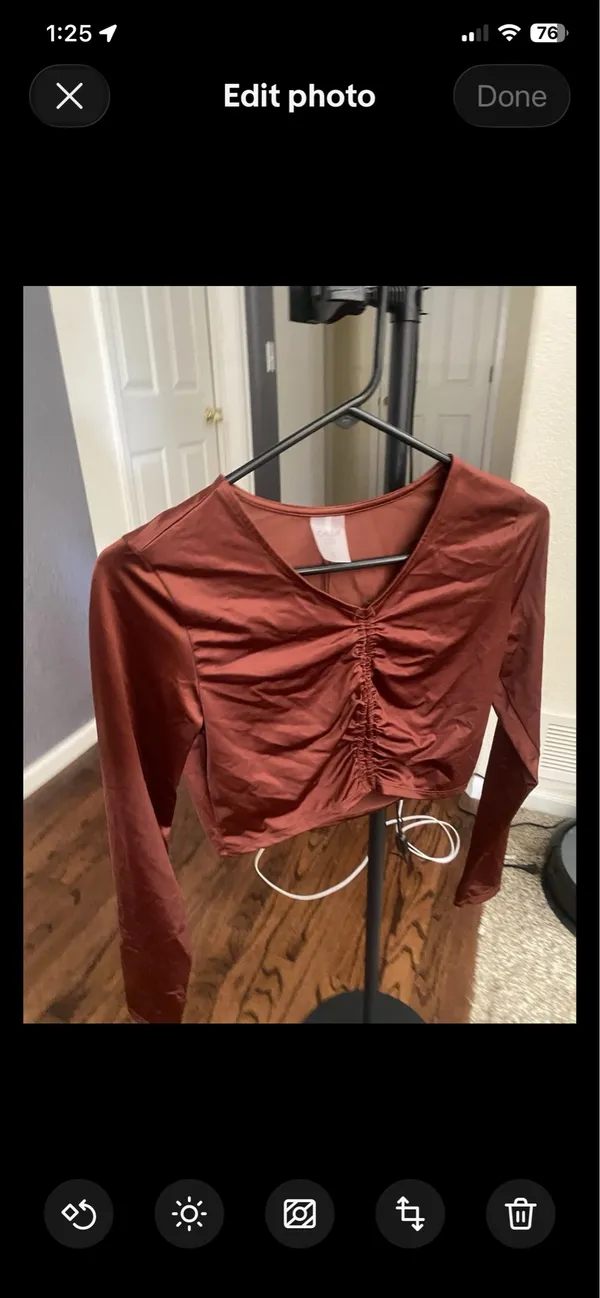 Calia by Carrie Underwood Top Long Sleeve Workout XS - Image 2
