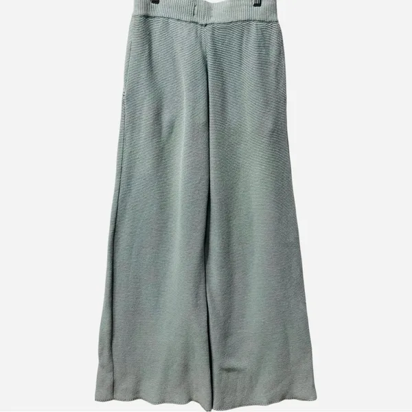 The Normal Brand Lounge Set Helen Knit Sweater Henley Top Wide Leg Pants XS / S - Image 7