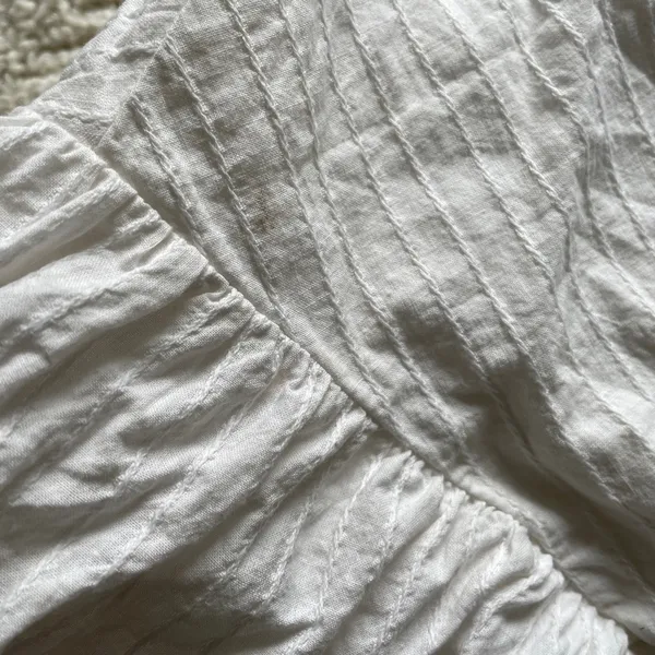 House of Chic White Embroidered Mini Dress - Image 10