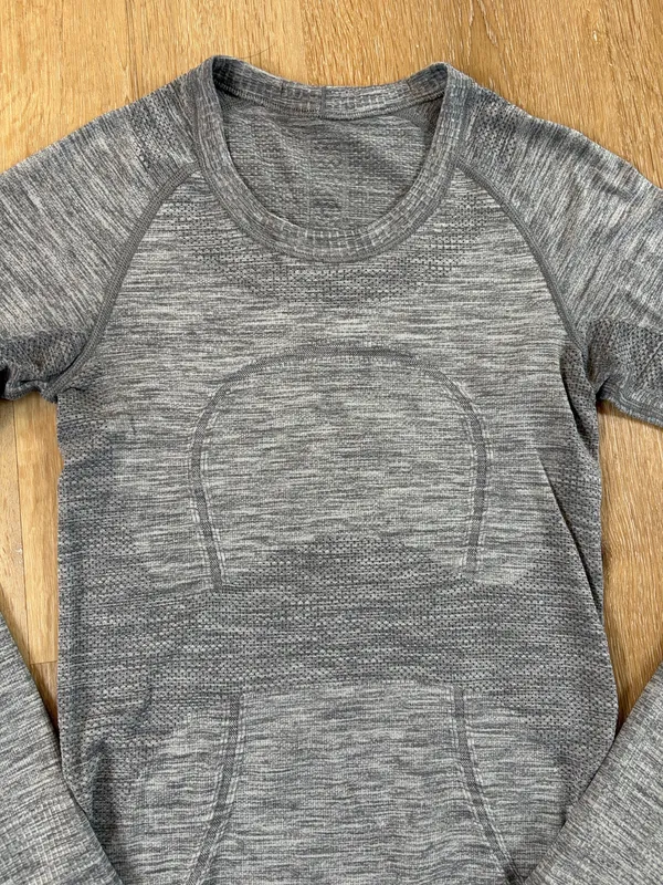 Lululemon Grey Swiftly Tech Long Sleeve - Image 3