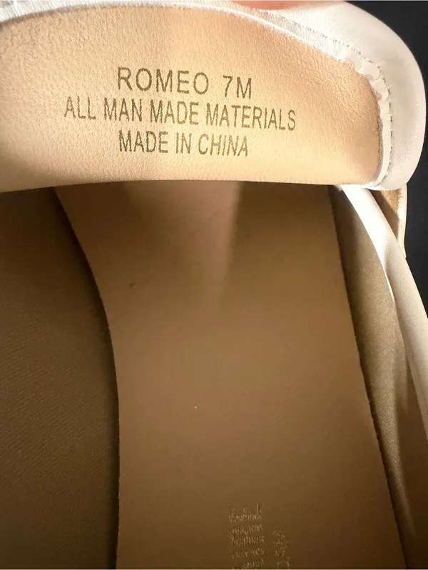 Cushionare Memory foam White Loafers with Gold Bit Detail - Image 5