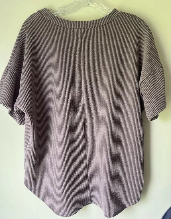 Altar'd State Ribbed Tee - Image 3