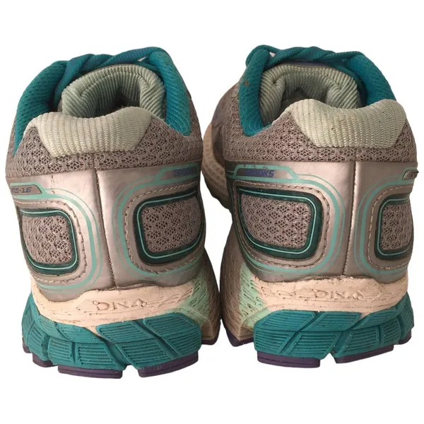 Brooks Adrenaline GTS 16 Womens Running Lace Up 1202031B170 Silver Blue 7.5 - Image 5