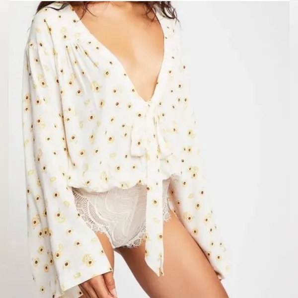 FREE PEOPLE Forties Feel‎ Bodysuit - Image 2