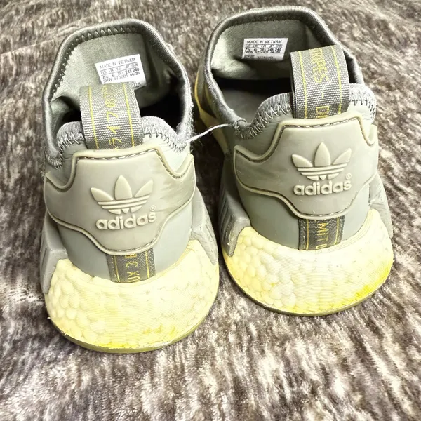 Womens Adidas NMD R1 Legacy Olive Green Athletic Shoes Sneakers Size 7.5 - Image 3