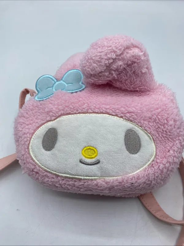 Loungefly Hello Kitty My Melody Plush Crossbody Bag Exclusive Purse Kawaii - Image 6