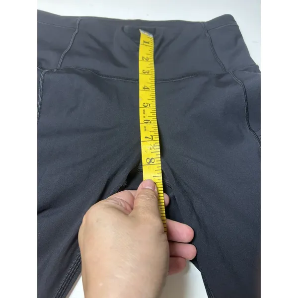 Lululemon Fast Free Crop II Nulux 19" Black First Release Size 6 Womens - Image 12
