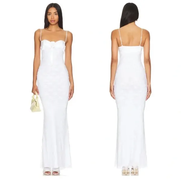 Majorelle Revolve Leonie White Maxi Dress - Image 5
